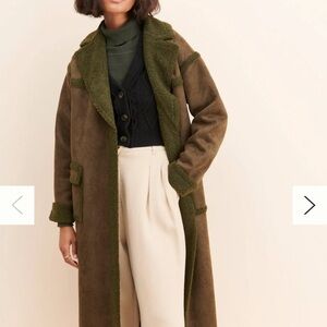 4th & Reckless Emel Fuzzy Coat
